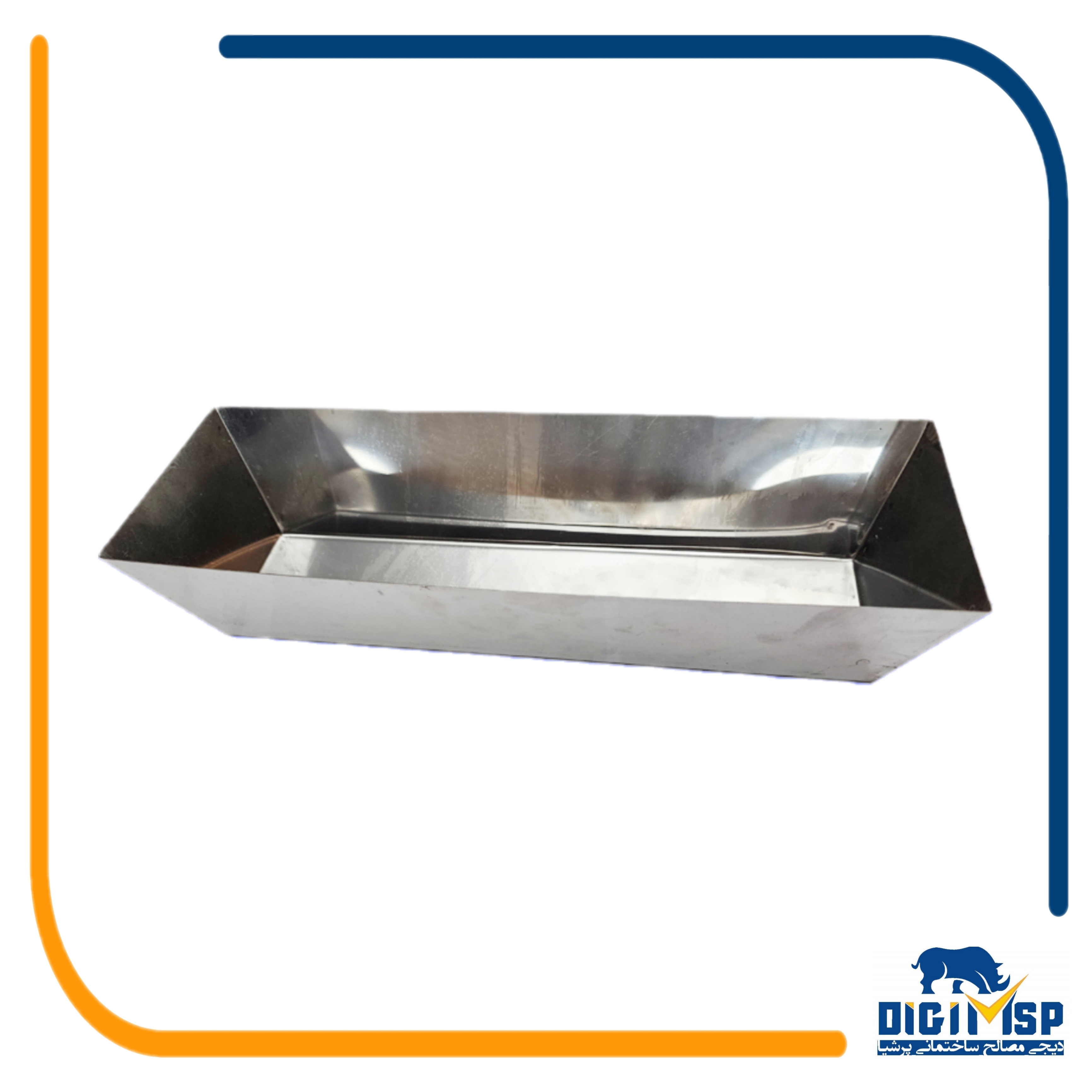 ظرف استیلی تهیه بتونه 330mm